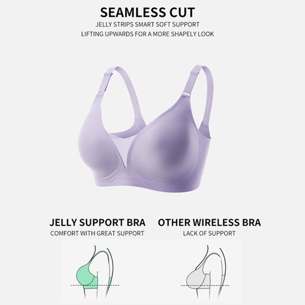 VRCÔMFY Lace Beauty Wireless Bra - Comfort & Lift for Women (LB)